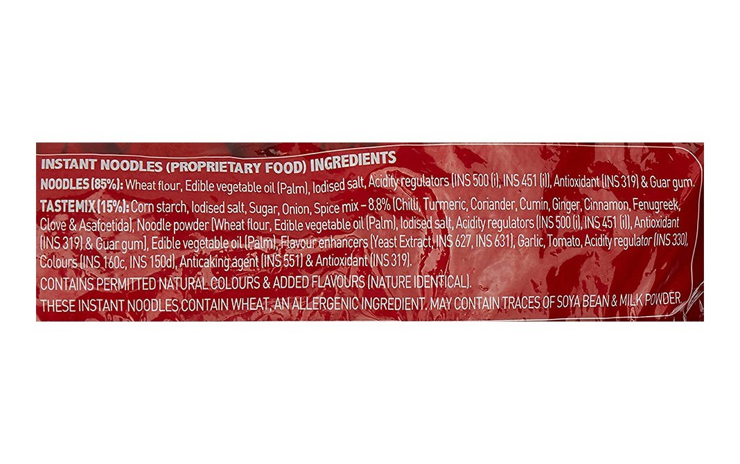 Top ramen Curry Saucy Flat Noodles   Pack  280 grams